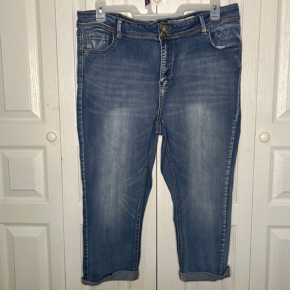 Blue Jean Capris